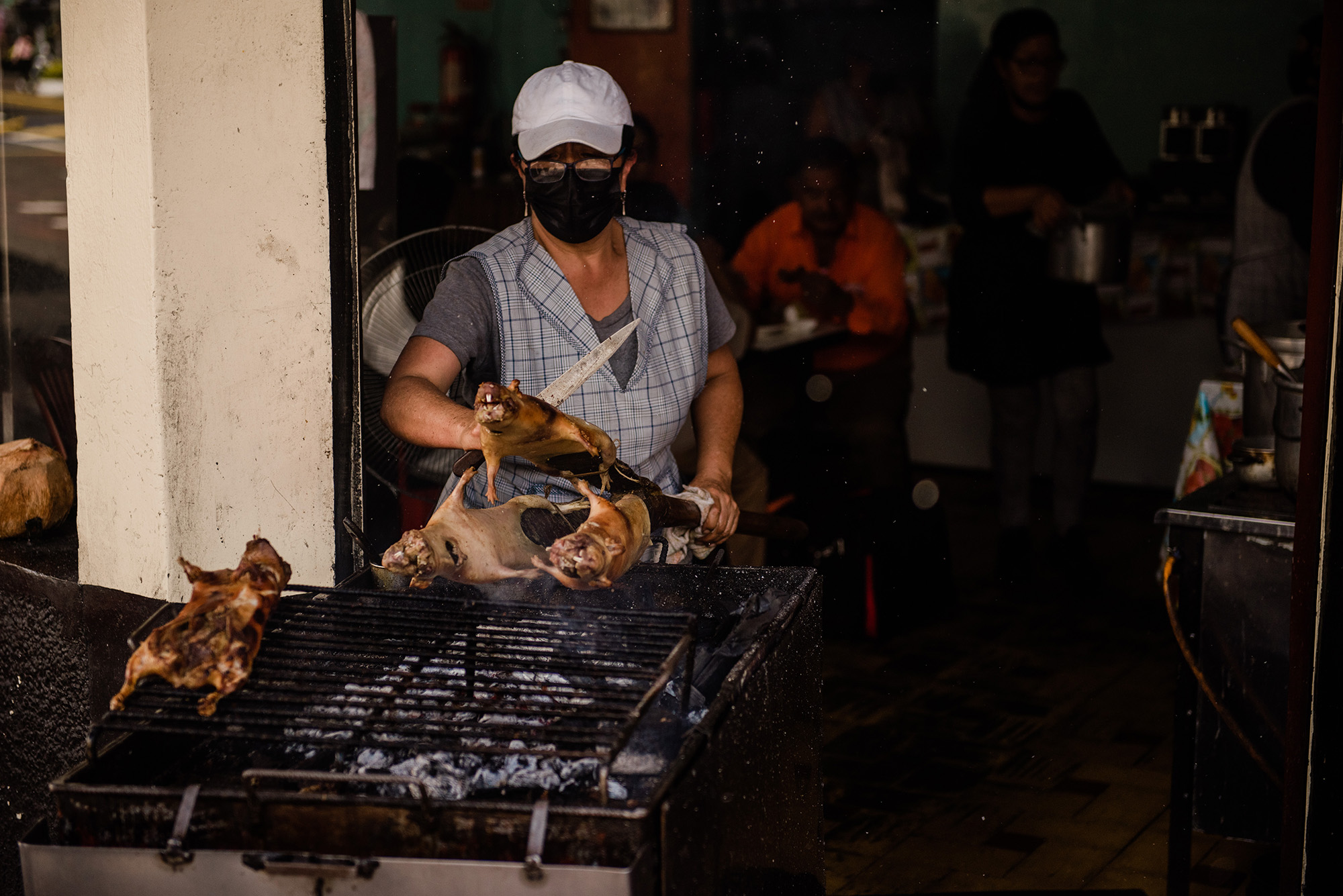 Baños, Ecuador - cuy asado