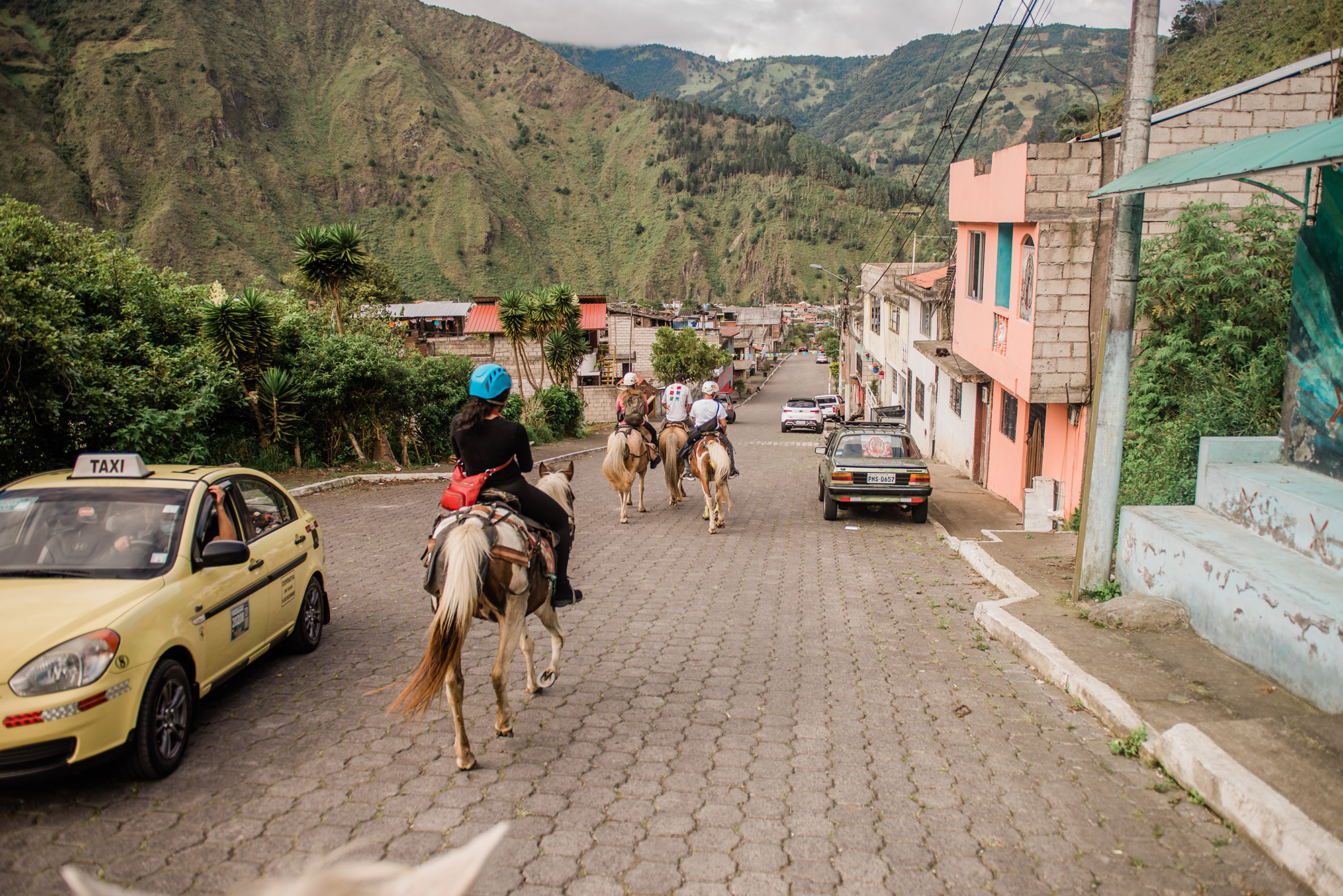 Baños, Ecuador - horseback riding